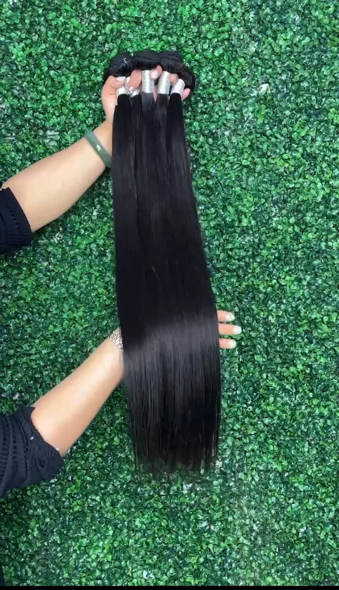 Raw Cambodian Bone Straight Human Hair Bundles