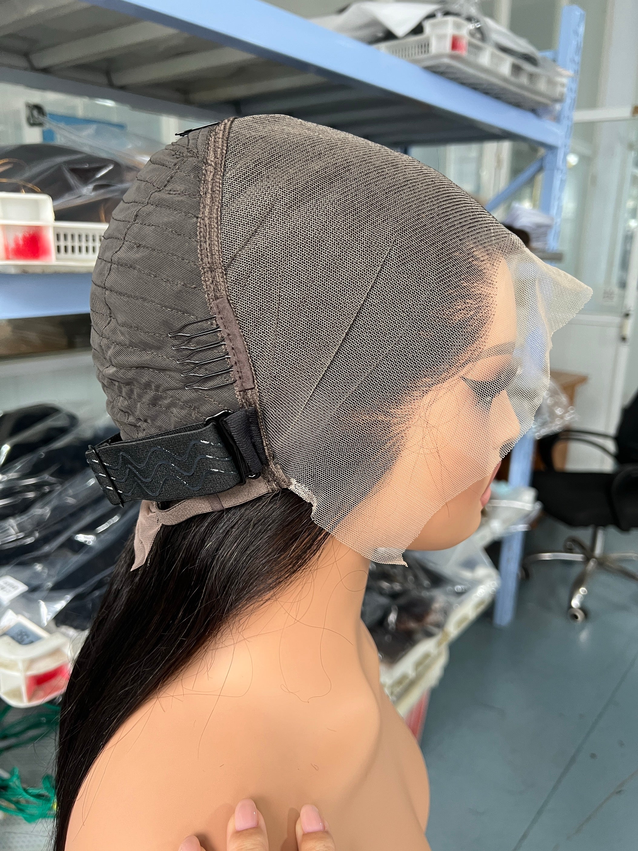 Brazilian Raw Burmese Curly Transparent Frontal Wig, 210% Density Raw Virgin Human Hair Wigs
