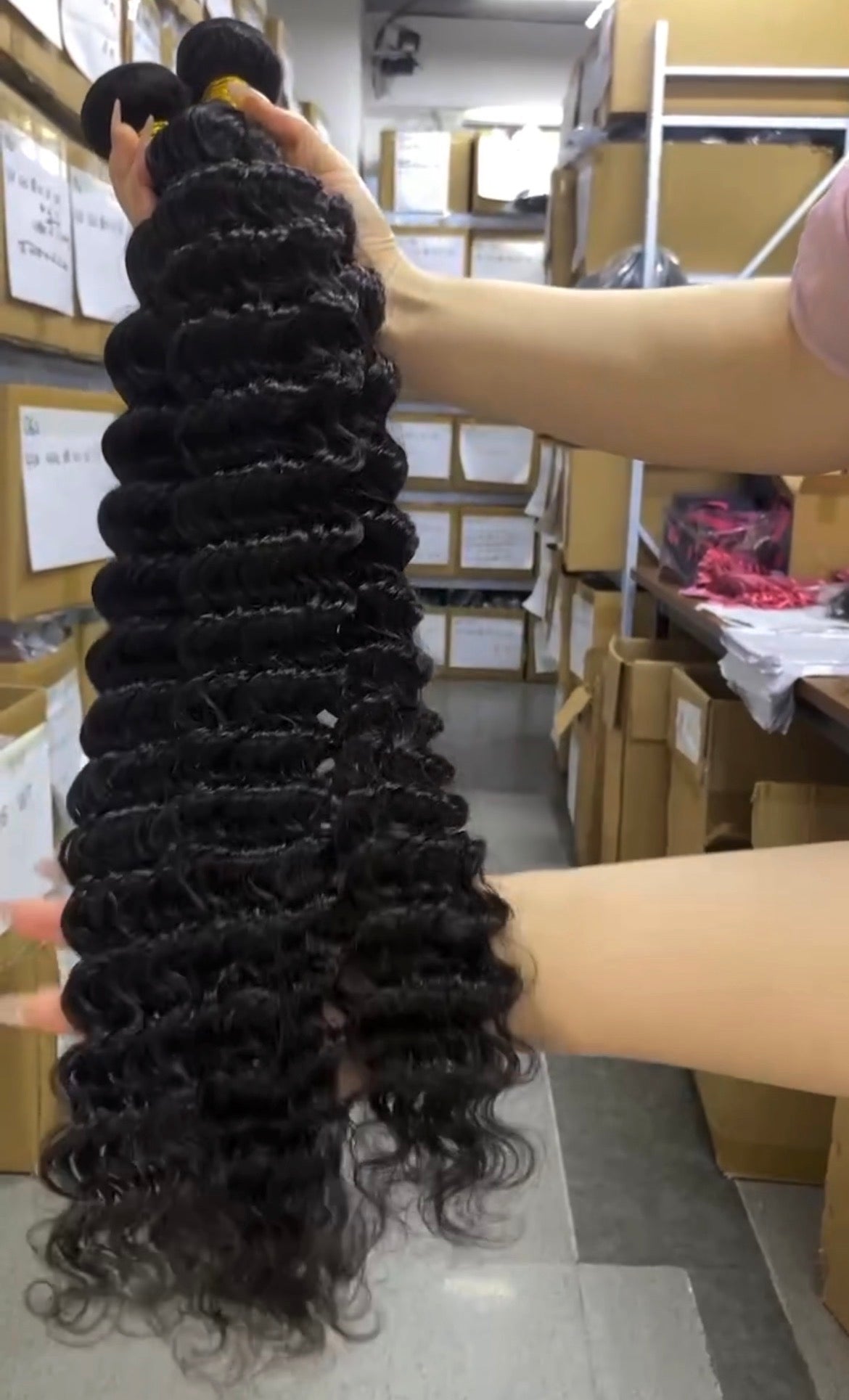 Deep Wave Raw Virgin Vietnamese Human Hair Bundles