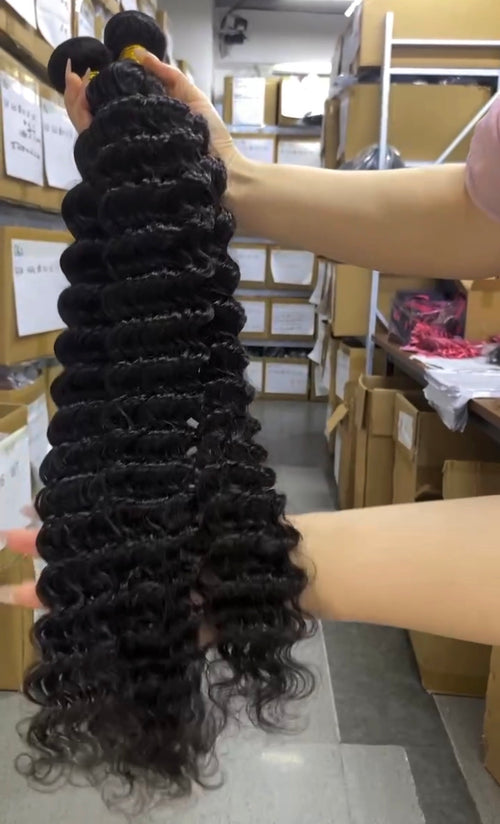 Deep Wave Raw Virgin Vietnamese Human Hair Bundles
