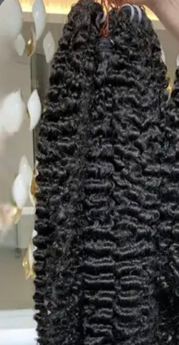 Vietnamese Burmese Curly Raw Hair Unprocessed Raw Cuticle Aligned Virgin Human Hair Bundles